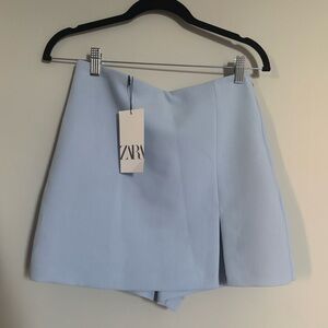 Zara Soft Blue Skort